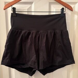 Athletic Black Women's Shorts